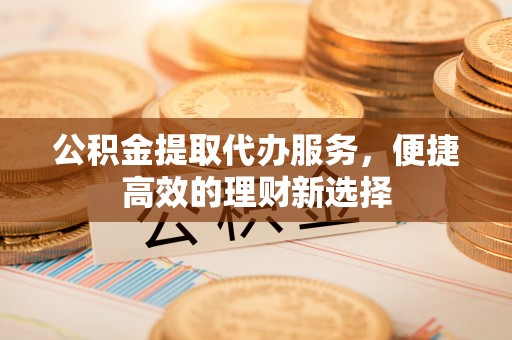 治多公积金提取代办服务，便捷高效的理财新选择