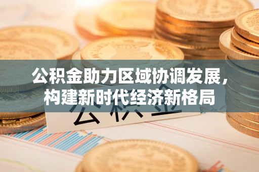 治多公积金助力区域协调发展，构建新时代经济新格局