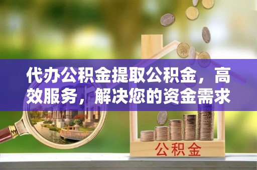 治多代办公积金提取公积金，高效服务，解决您的资金需求