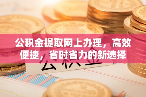 治多公积金提取网上办理，高效便捷，省时省力的新选择