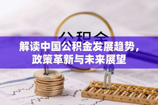 治多解读中国公积金发展趋势，政策革新与未来展望