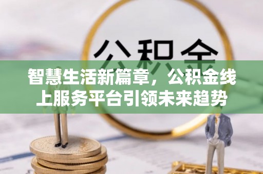 治多智慧生活新篇章，公积金线上服务平台引领未来趋势