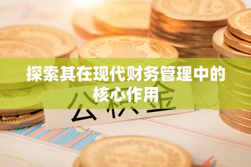 治多探索其在现代财务管理中的核心作用