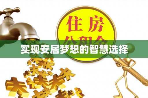 治多实现安居梦想的智慧选择
