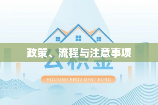 治多政策、流程与注意事项
