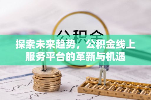 治多探索未来趋势，公积金线上服务平台的革新与机遇