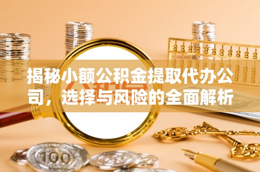 治多揭秘小额公积金提取代办公司，选择与风险的全面解析