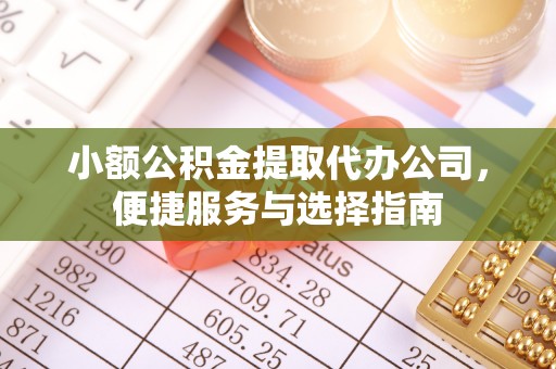 治多小额公积金提取代办公司，便捷服务与选择指南