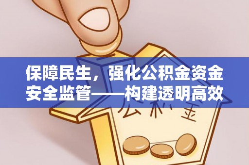 治多保障民生，强化公积金资金安全监管——构建透明高效的管理体系