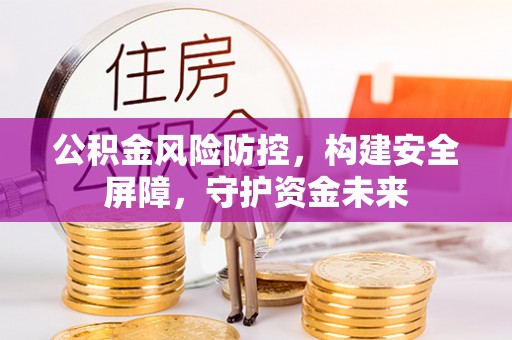 治多公积金风险防控，构建安全屏障，守护资金未来