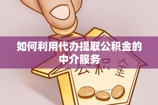 治多如何利用代办提取公积金的中介服务
