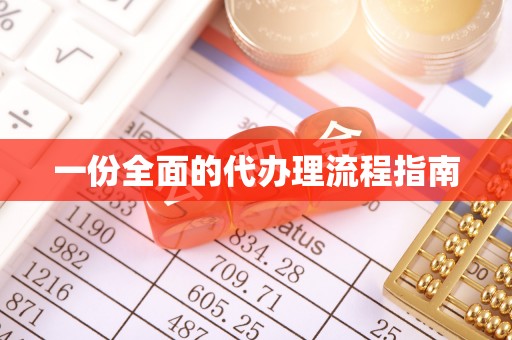 治多一份全面的代办理流程指南